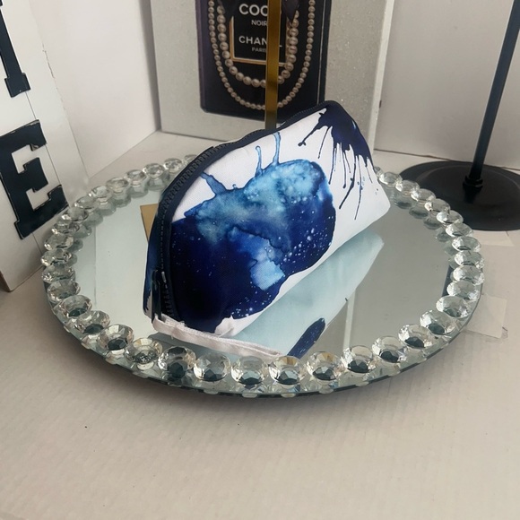 Tory Burch dark blue Quilted savannah convertible. Shoulder or crossbody bag - Picture 3 of 16